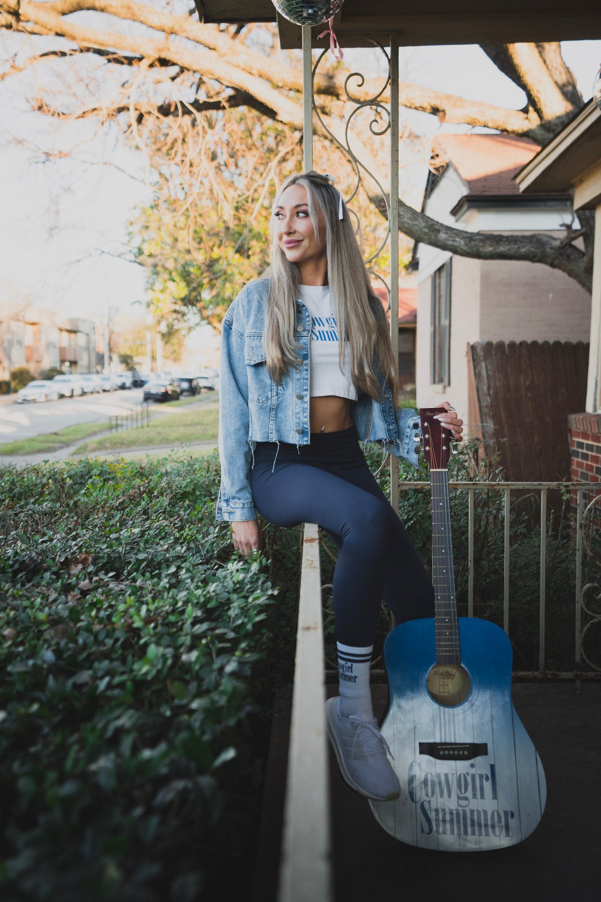 Patch Denim Jacket