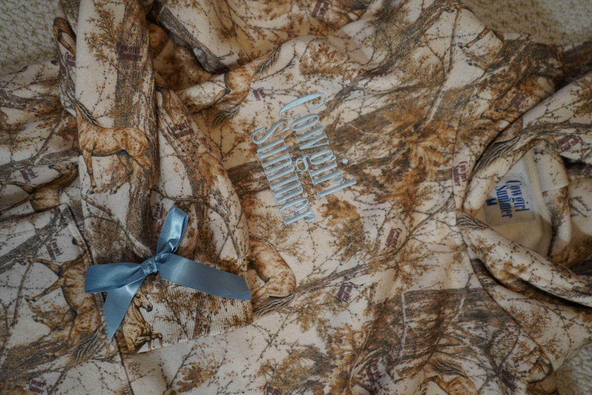 Horse Camo Hoodie