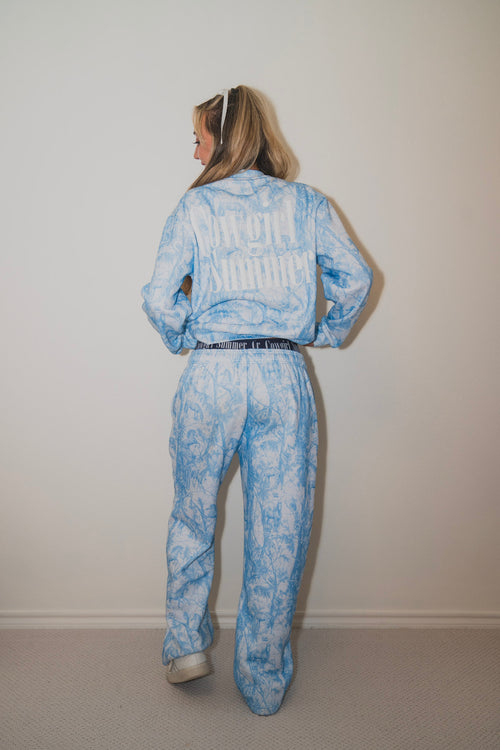 Blue Horse Camo Sweatpants