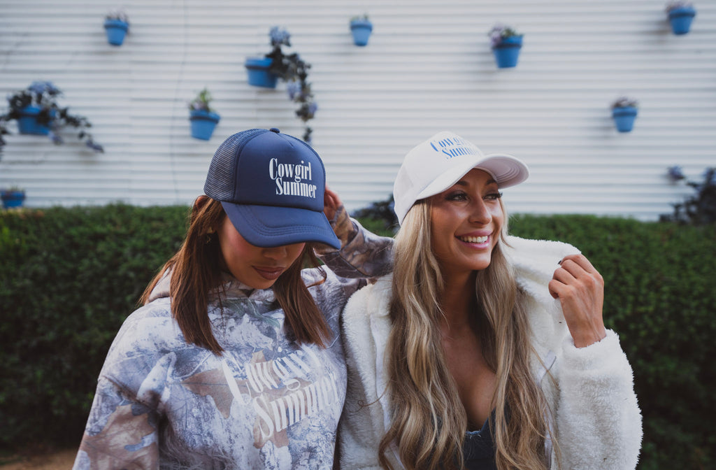 Navy Trucker Hat