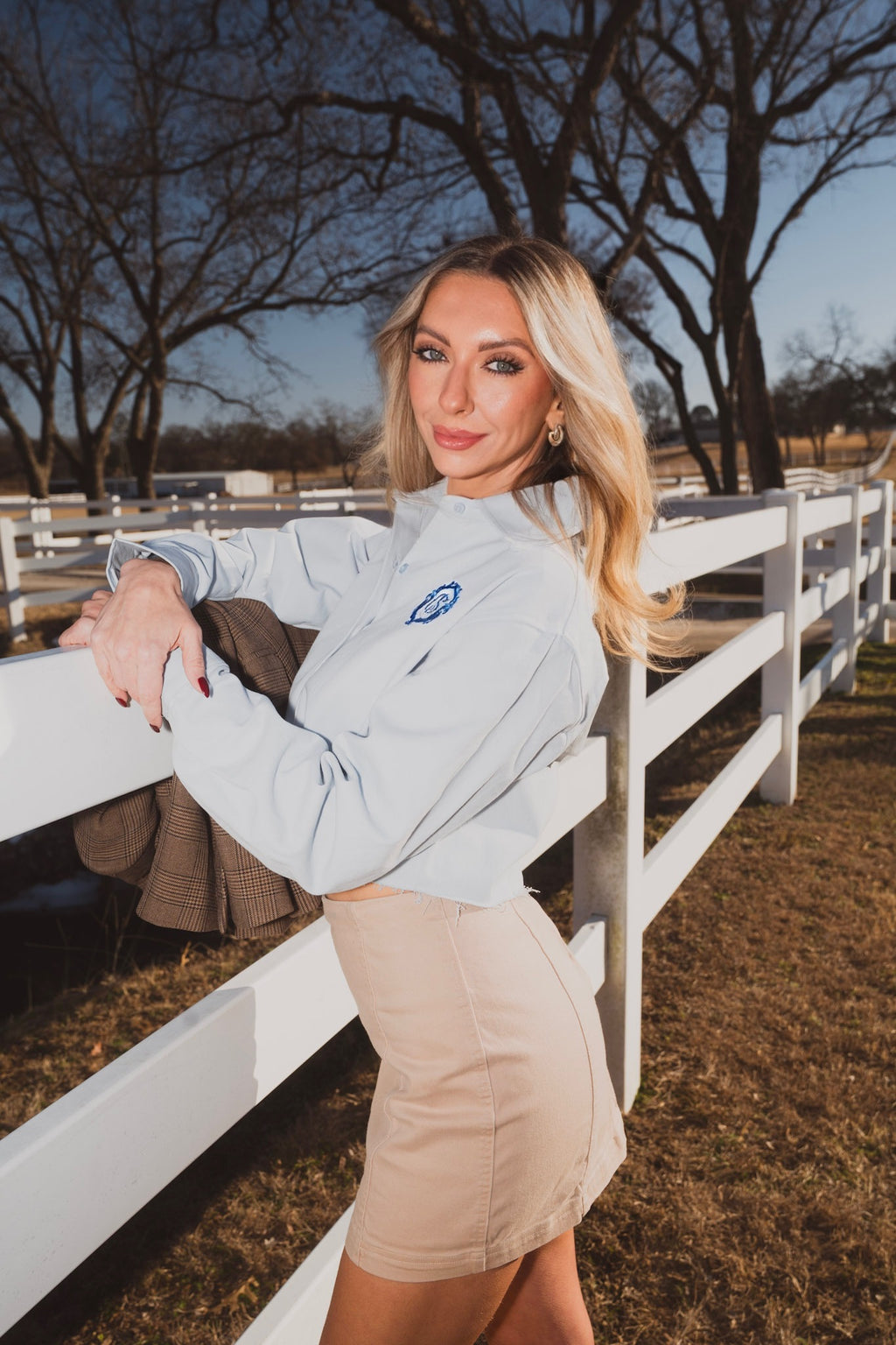 The Serena Button Up