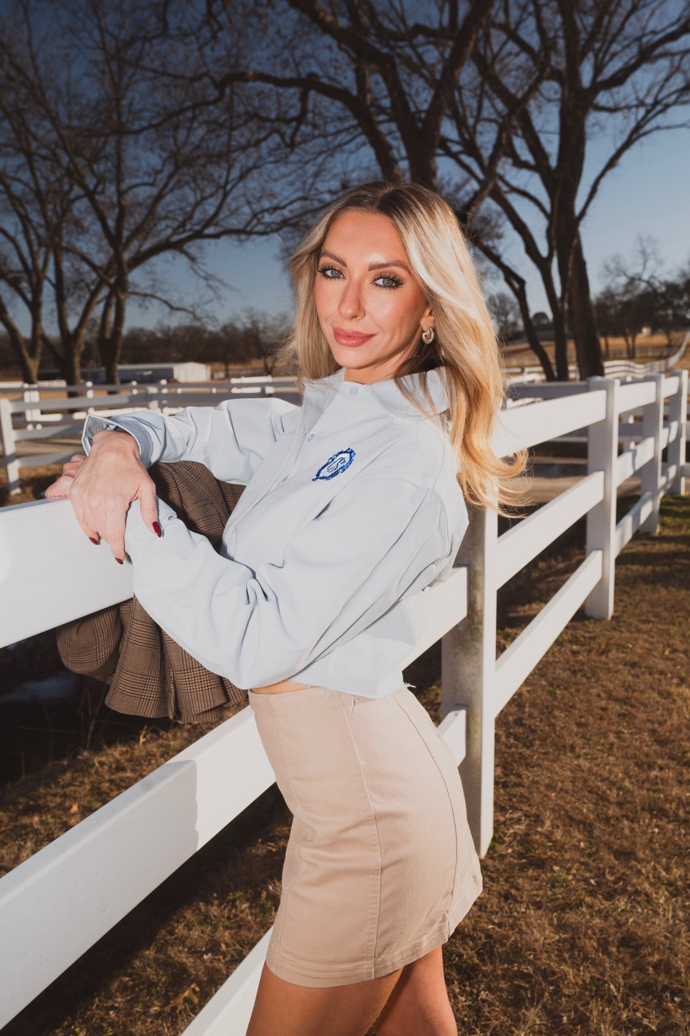 The Serena Button Up