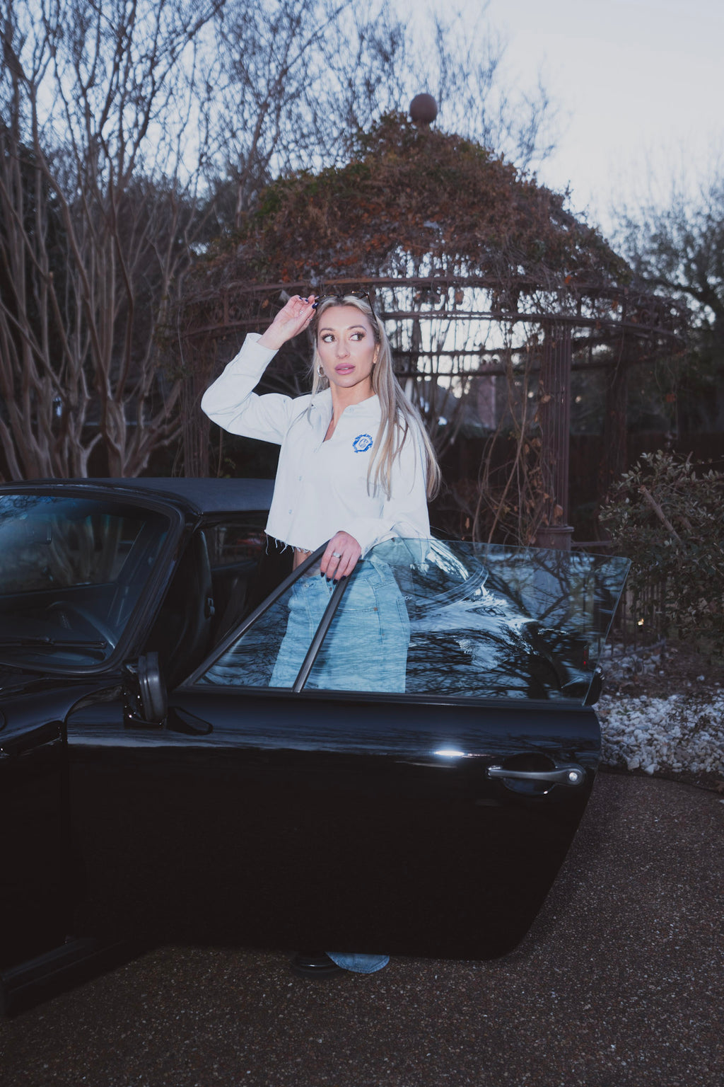 The Serena Button Up